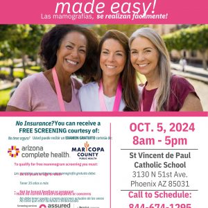 Free Mammograms Oct 5th, 2024