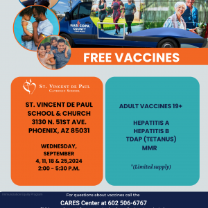 Free Vaccines on Wednesdays