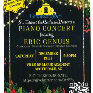 St. Edward the Confessor Presents Piano Concert – December 13, 2025